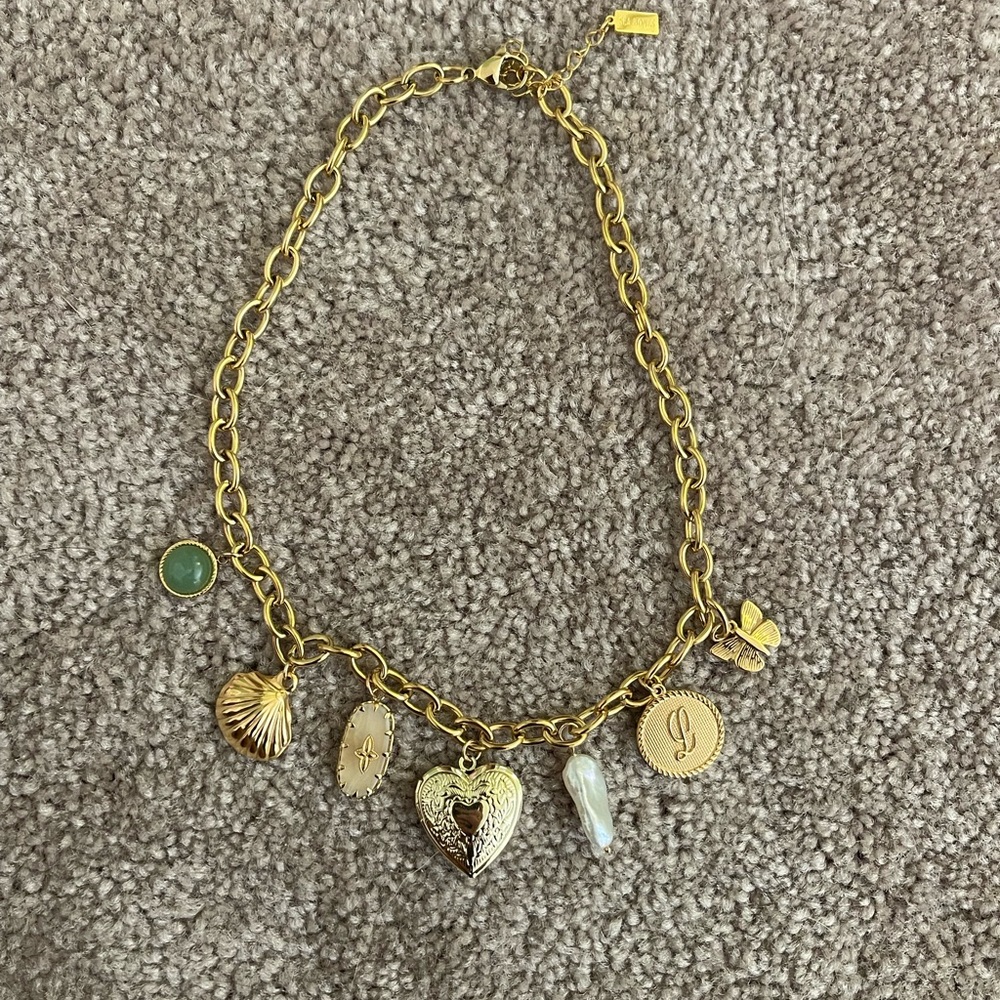 Sea bone Charm necklace